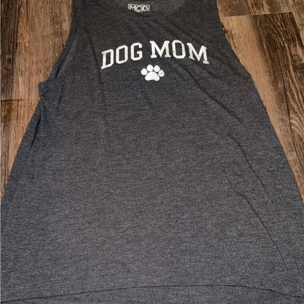Dog Mom muscle tank